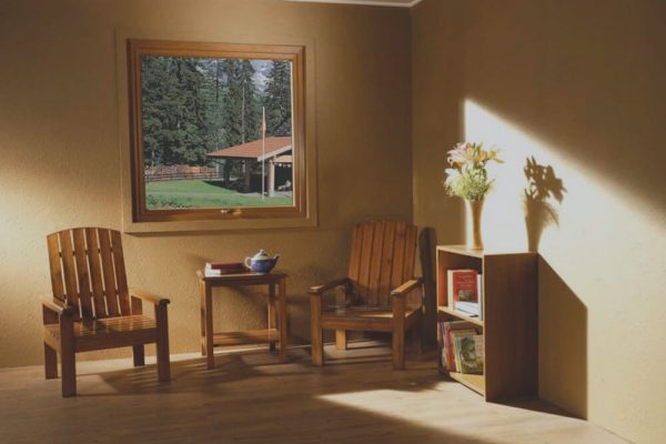 Top Hung Casement Window Light Oak